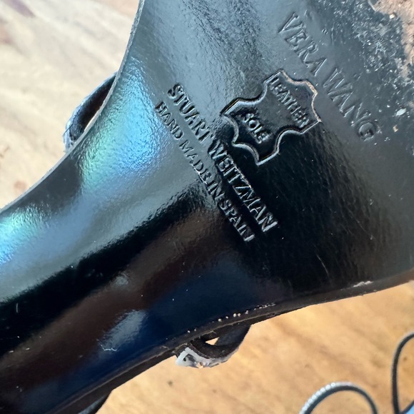 Vera Wang heels decorated by small crystals size 8 - Picture 9 of 9